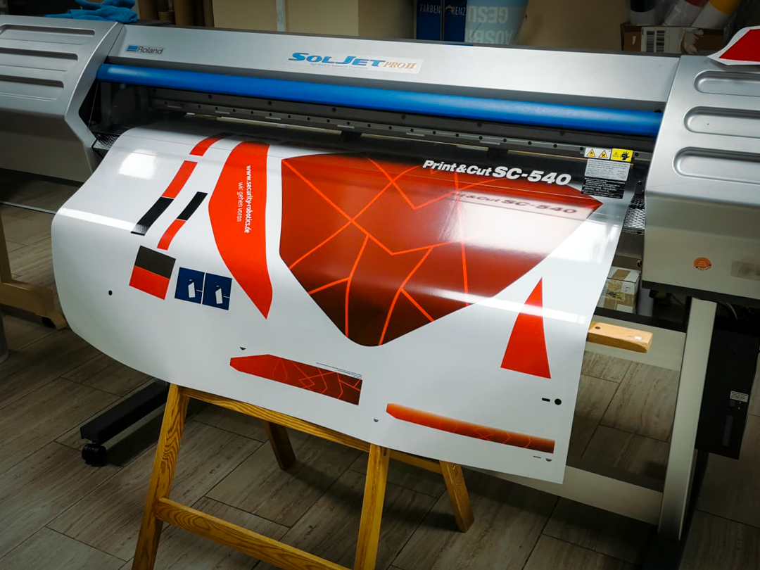 Unsere Digitaldruckmaschine in Leipzig